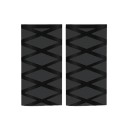 2 buc universal motocicletă ghidon cauciuc manșon 125 x 65 mm anti-alunecare ghidon capac termocontractabil prindere carcasă 1