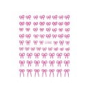 2 bucăți autocolante pentru unghii 3D mini fundițe dantelă panglică decorare nail art stil Y2K utilizare universală 4