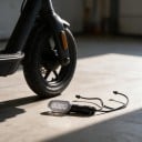 2 db LED irányjelző elektromos rollerhez és elektromos kerékpárhoz 36 V-tól 72 V-ig Ovális irányjelzők 4 LED-del 56 x 32 mm Füstös burkolat Kábel 19 2