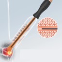 2-i-1 silikone dilatator og vibrator til mænd med tynd, fleksibel krop og vibrerende enhed, til dyb stimulation, Diskret emballage 2