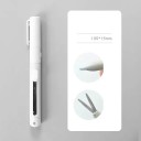 2-in-1 Ceramic Cutting Knife with Scissors Multifunctional Paper Cutter Morandi Colour School Paper Knife DIY Crafting 14 cm 4