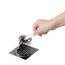 2 in 1 Cute Duck-Shaped Cleaning Clip 13.5 cm Double Head with Dustpan and Grout Scraper Drain and Hair Cleaning Tool 5