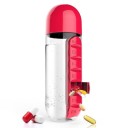 2-in-1 Drinking Bottle and Pill Dispenser 2