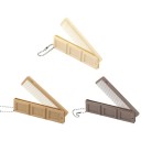 2-in-1 opvouwbare kam met spiegel in de vorm van chocolade Compacte opvouwbare platte kam zakelijk cosmetisch accessoire 5
