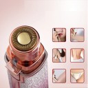 2-in-1 Rechargeable Electric Shaver Multifunctional Trimmer 2 Interchangeable Heads Washable Epilator USB Charging Eyebrow Shaping and Hair Removal 6