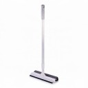 2-in-1 Window Cleaning Brush with Sponge and Rubber Squeegee Telescopic Handle Window Squeegee Tiles and Floors 2