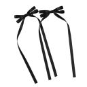 2 kpl tuplarusettihiuspinnejä, elegantit rusettiklipsit, tyylikäs hiusasuste tytöille ja naisille, muodikas kampaus, pehmeä ja luja pito 6
