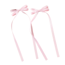 2 kpl tuplarusettihiuspinnejä, elegantit rusettiklipsit, tyylikäs hiusasuste tytöille ja naisille, muodikas kampaus, pehmeä 5