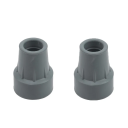 2 ks gumové koncovky na turistické hole 1,9 cm Odolné náhradní botky pro nordic walking hole Protiskluzové nástavce 5 x 3,8 cm 5