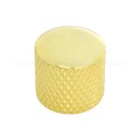 2 ks Kovové knoflíky 6 mm pro ovládání hlasitosti Kopulovitý tvar Náhradní ovladače pro elektrickou kytaru a baskytaru Lesklý povrch 4