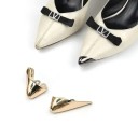 2 ks kovové špičky na lodičky ostrý hrot ochranné kryty špičky bot kovový doplněk pro ochranu a úpravu obuvi 1