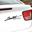 2 ks Samolepka Limited Edition 16 x 4 cm Auto Moto Nálepka Tuning Dekorácie na Karosérii Športové Štýl Vonkajšie Doplnky Vozidlá 4