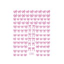 2 ks samolepky na nehty 3D mini mašle krajková stuha nail art dekorace Y2K styl jednoduchá aplikace 4