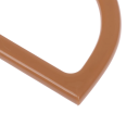 2 Pack D-Shaped Bag Handles Replacement Decorative Bag Handles Crochet Bags Making and Repairing Handbags ABS 11.8x8.3 cm 7