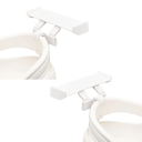 2 pcs clipes para decoração de calçado Fivelas metálicas para decoração de calçado Acessórios elegantes para calçado Fivelas para calçado Adornos intercambiáveis para calçado 7