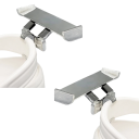 2 pcs clipes para decoração de calçado Fivelas metálicas para decoração de calçado Acessórios elegantes para calçado Fivelas para calçado Adornos intercambiáveis para calçado 10