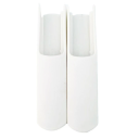 2 pcs coussinets en plastique antidérapants de sécurité pour les pieds des chaises hautes pour enfants Base stable anti-glisse Repas en toute sécurité 4