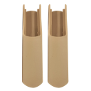 2 pcs coussinets en plastique antidérapants de sécurité pour les pieds des chaises hautes pour enfants Base stable anti-glisse Repas en toute sécurité 9