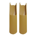 2 pcs coussinets en plastique antidérapants de sécurité pour les pieds des chaises hautes pour enfants Base stable anti-glisse Repas en toute sécurité 11