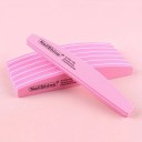 2 pcs Double-Sided Nail File Professional Straight File for Manicure and Pedicure Nail Shaping and Shortening 1