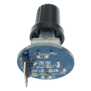 2 pcs Encoders rotativos com botão para Arduino Potenciômetro de áudio 5V Módulo para controlo de volume e posição do eixo DIY eletrónica 2