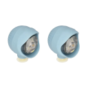 2 pcs luzes LED para sapatos iluminação de segurança para corrida noturna passeios com cães caminhadas 3 modos de piscar decoração 8