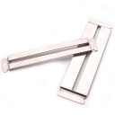 2 pcs Placas de Proteção Metálicas para Trastes de Guitarra Ferramenta para Manutenção do Espelho Polimento e Lixamento de Trastes Acessórios 1