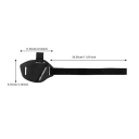 2 pcs prot deslizante de borracha para botas de motociclismo 8,5 x 11,5 cm proteção de mudança com faixa elástica de 30 cm acessório universal 2