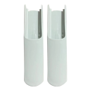 2 pcs Safety Non-Slip Plastic Pads for Children's Highchair Legs Stable Base Against Slipping Safe Feeding 9