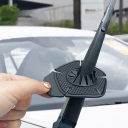 2 pcs Silicone Cover for Car Wipers 9 x 7.3 cm Protective Sleeve Against Leaves and Dust Universal Accessory for Windscreen 2