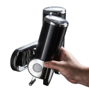 2 pz dispenser da parete per sapone e shampoo 500ml per il bagno Pompa impermeabile per liquidi Viti e chiavi incluse Resistente all'umidità 3