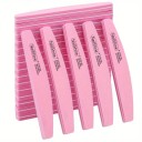 2 pz Lima per unghie doppia faccia Lima professionale dritta per manicure e pedicure Modellatura e accorciamento delle unghie 1