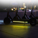 2 st 0,5m RGB LED stripljus för Xiaomi M365 Pro 1S Självhäftande dekorativ belysning för elscooter med flerfärgad effekt 2