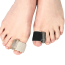 2 stk Gelé tåskillelinser Korrigerende for vride tæer Silikone tåskillelinser til lindring af hallux smerter Ortopædisk fodpleje 6