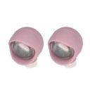 2 stk LED lys til crocs med 3 blinkemodi 12mm knapper indbygget batteri PVC vandtætte tilbehør til havefodtøj 2
