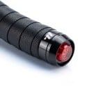 2 stk LED lys til styrets ender WEST BIKING Advarselsblink og blinklys til cykel 3 tilstande 2,5 x 5,3 cm Aluminium Batteri CR2032 12
