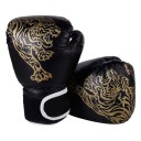 2 Stück Boxhandschuhe Trainingshandschuhe Atmungsaktive PU-Lederhandschuhe MMA Muay Thai Karate Sparring Sanda Kampfsporthandschuhe mit Schaumstofffüllung 1
