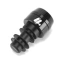 2 Stück LED-Lichter für die Enden des Lenkers WEST BIKING Warnblinker und Blinker für das Fahrrad 3 Modi 2,5 x 5,3 cm Aluminium Batterie CR2032 3