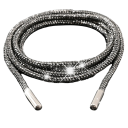 2 Stück luxuriöse Glitzer-Schnürsenkel aus Nylon mit Strasssteinen, stilvolles Modeaccessoire, glänzende Schnürsenkel für Turnschuhe 1