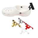2 Stück Schuhschmuckclips Metall-Schuhschmuckschnallen Stylische Schuhaccessoires Schuhschnallen Austauschbare Schuhdekorationen 3