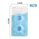 2 Stück Silikon Vliesstoff Augenunterlage 1,25 x 4,5 x 3 cm 3,6 m Atmungsaktive Schutzunterlage für Wimpern Empfindliche Haut Wimpernverlängerung 2