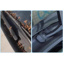 2 Stück Silikonabdeckung für Autoscheibenwischer 9 x 7,3 cm Schutzhülle gegen Laub und Staub Universelles Zubehör für die Windschutzscheibe 3