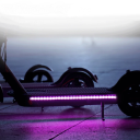 2 stuks 0,5m RGB LED striplicht voor Xiaomi M365 Pro 1S Plakdecoratieve verlichting voor de step met meerkleurig effect 5