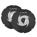 2 stuks beschermhoezen voor remschijven fiets 38 × 38 cm PVC 0,6 mm barrière tegen olie tijdens het schoonmaken voor fietsen van maat 29 3