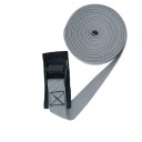 2 stuks Bevestigingsbanden 160 cm Polyester + zinklegering Band voor auto, motorfiets, bagage, kajak, surfplank, fiets 2