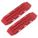 2 stuks Draagbare tractieplaten voor RC-auto's 1:10 en 1:8 133 × 39 mm Duurzame hulpplaten voor terreinuitgaving van modellen 3