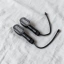 2 stuks LED knipperlichten voor elektrische step en e-bike 36 V tot 72 V Ovale richtingaanwijzers met 4 diodes 56 x 32 mm Rookkleurige behuizing 4