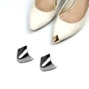 2 stuks metalen puntjes voor pumps gebogen beschermkap punt van schoenen 20×24 mm metalen accessoire voor bescherming en aanpassing 2