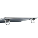 2 stuks opvouwbare laptop- of toetsenbordstandaard, ergonomische houder 4,2 x 3 cm, draagbaar en compact 2