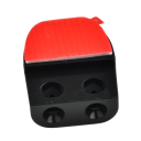 2 stuks ultrasone dierenverjagers voor autobumperroosters, hertenfluitgeluidsverschrikkers voor veilig rijden, auto- en motoraccessoires 6